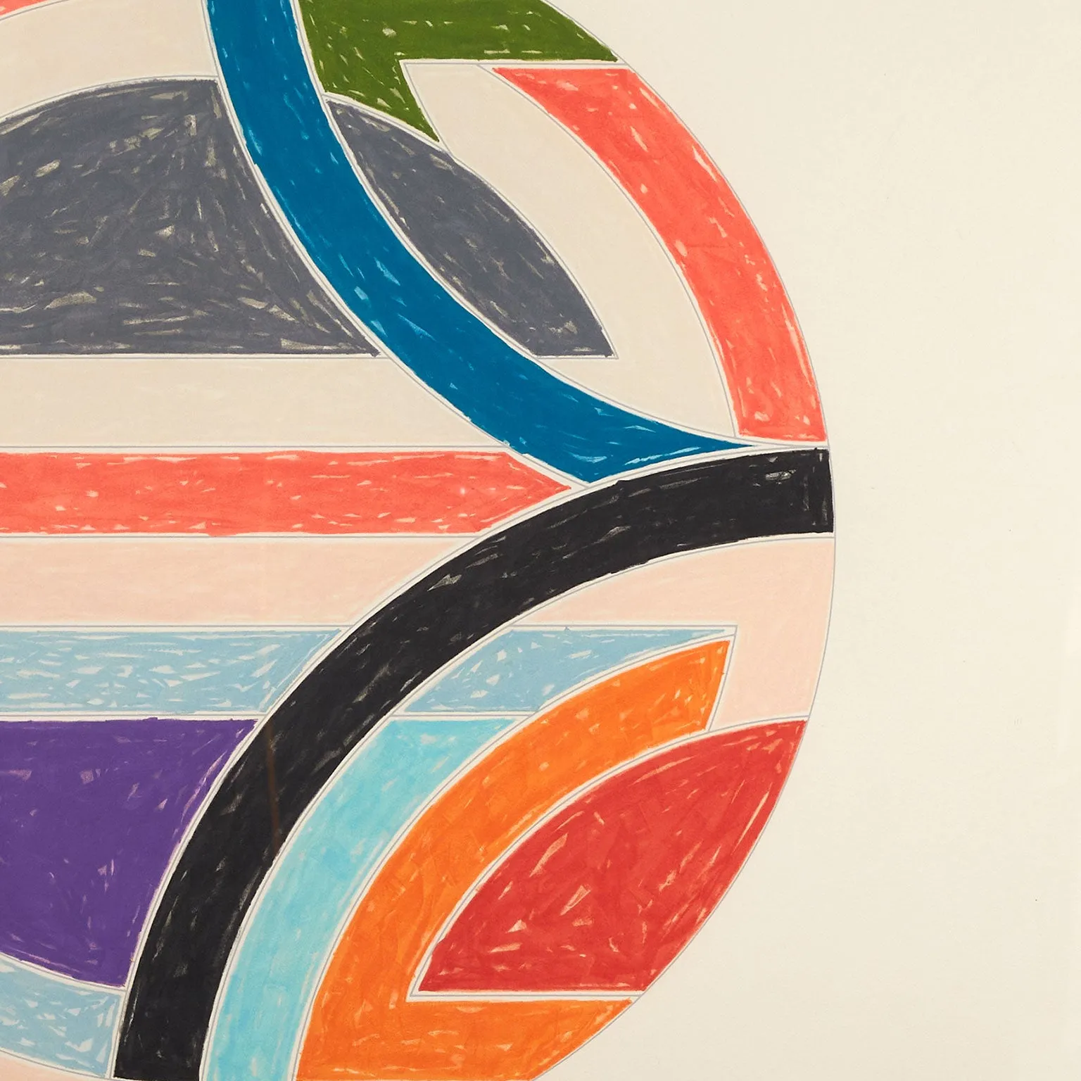 FRANK STELLA "SINJERLI VARIATIONS LA", 1977
