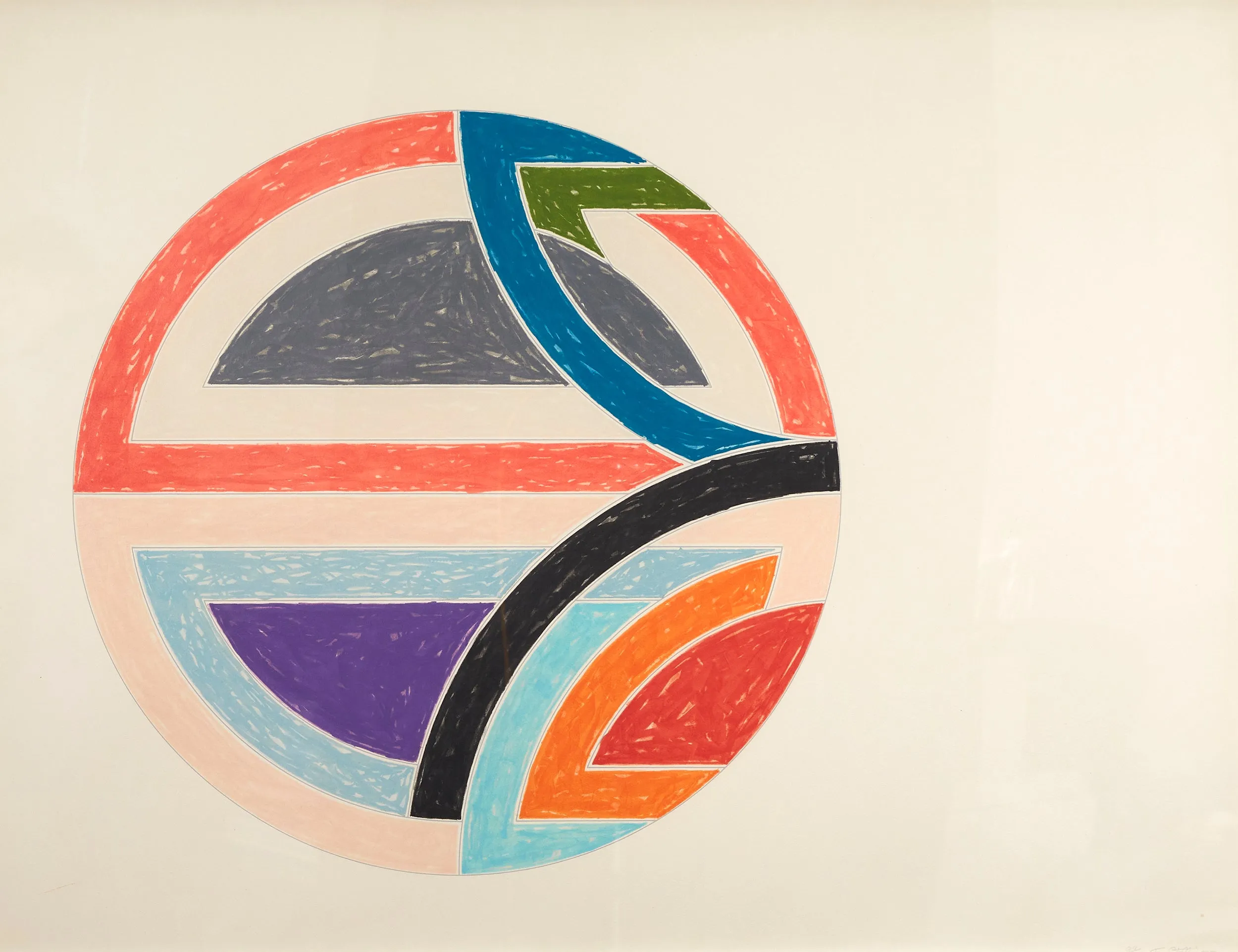 FRANK STELLA "SINJERLI VARIATIONS LA", 1977