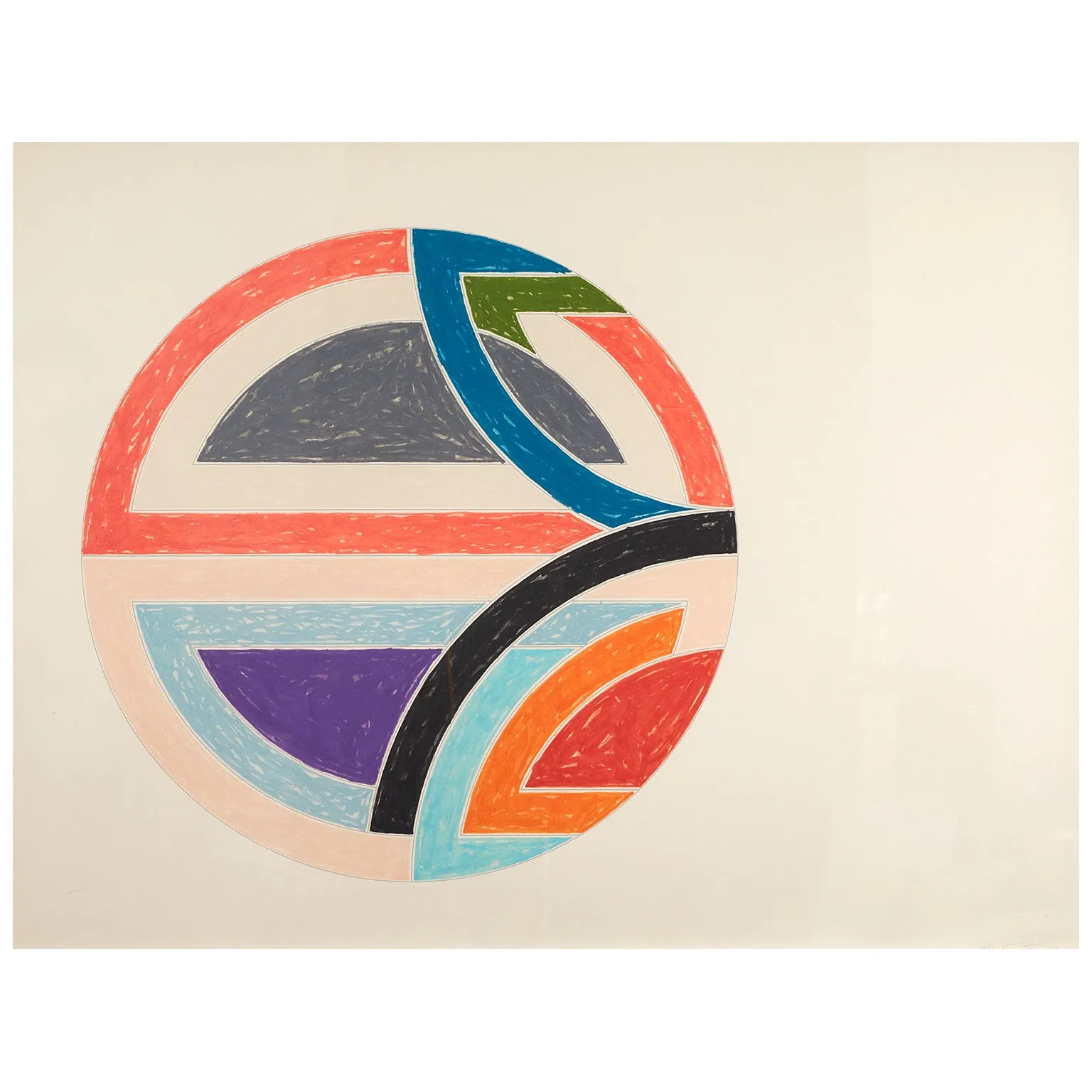 FRANK STELLA "SINJERLI VARIATIONS LA", 1977