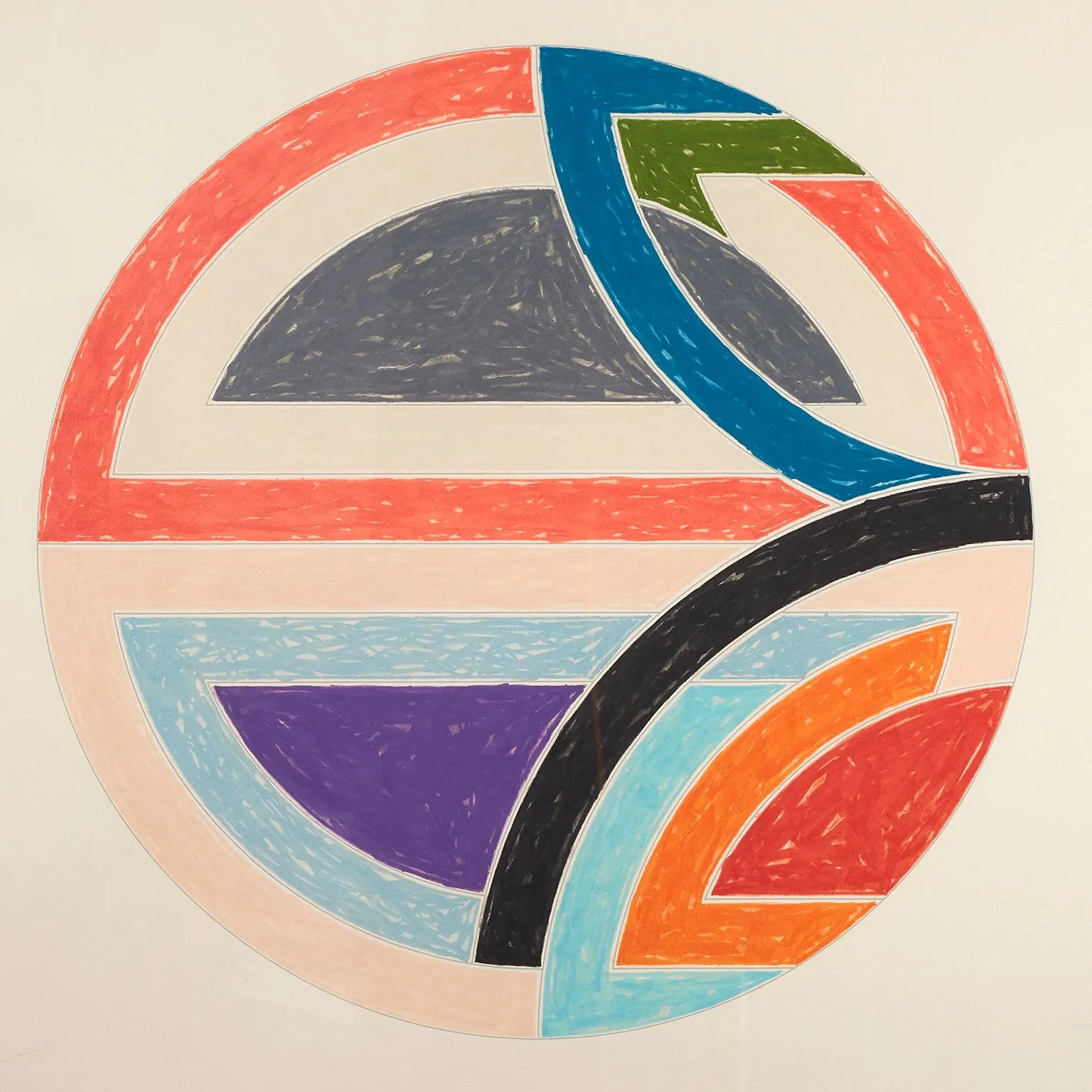 FRANK STELLA "SINJERLI VARIATIONS LA", 1977