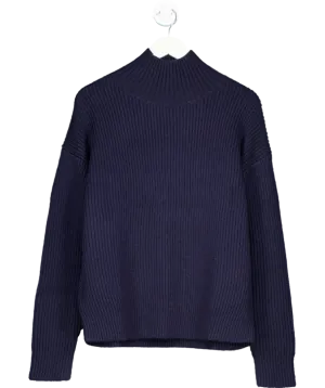 Fub Blue 100% Raw Wool Sweater UK L