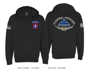 FUNERAL HONORS PLATOON, HSC, HHBN, ARNORTH Comfort Unisex Hooded Sweatshirt - sv2d98