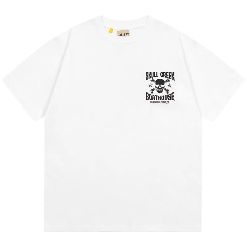 Gallery Dept skull letter print T-Shirts