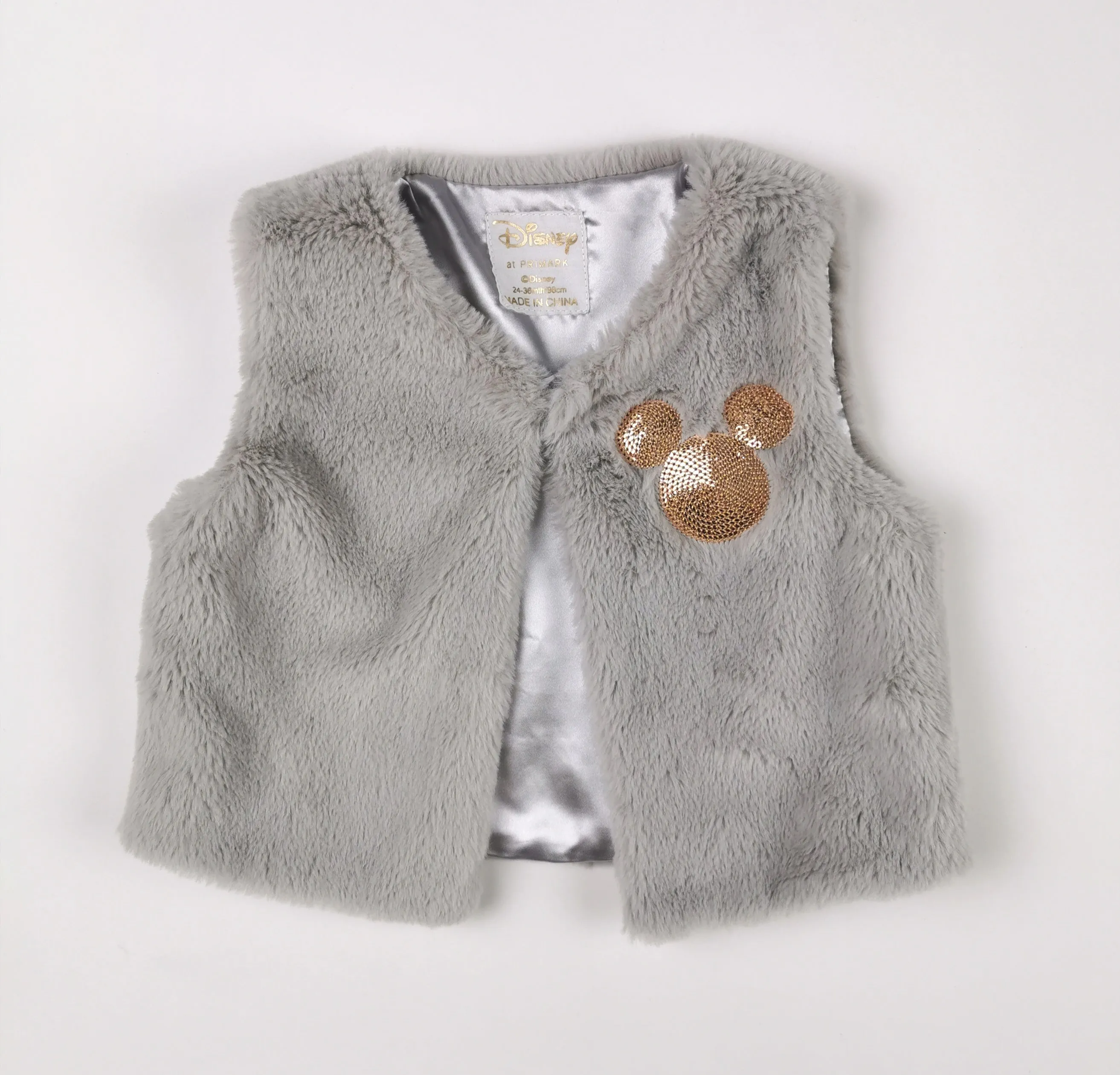 GIRL SIZE 2/3 YEARS - DISNEY, Super Soft Vest EUC B31