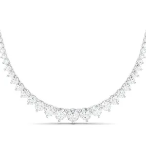Graduated Diamond Riviera Tennis Necklace