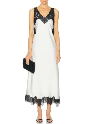 Gwynn Midi Dress (Ivory)