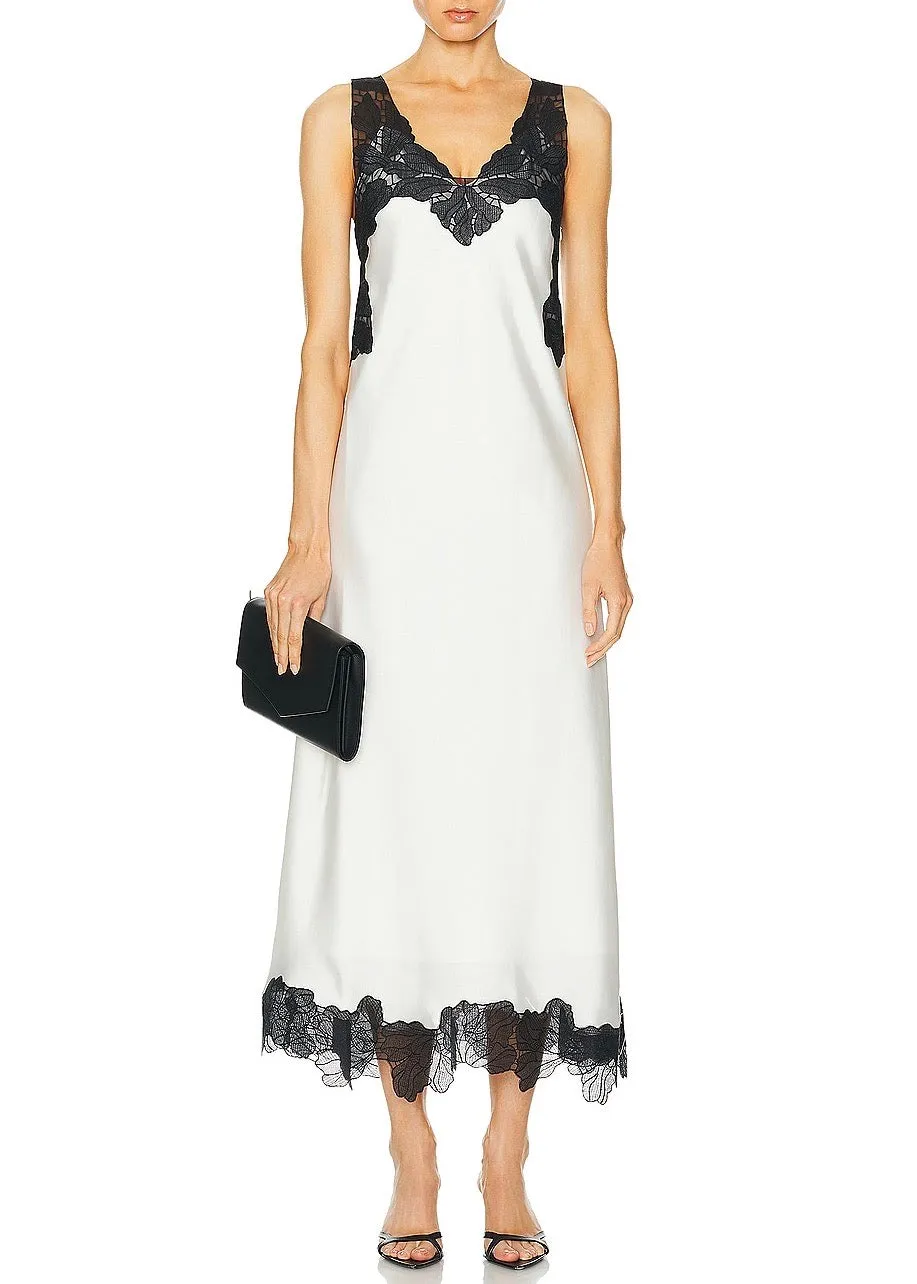 Gwynn Midi Dress (Ivory)