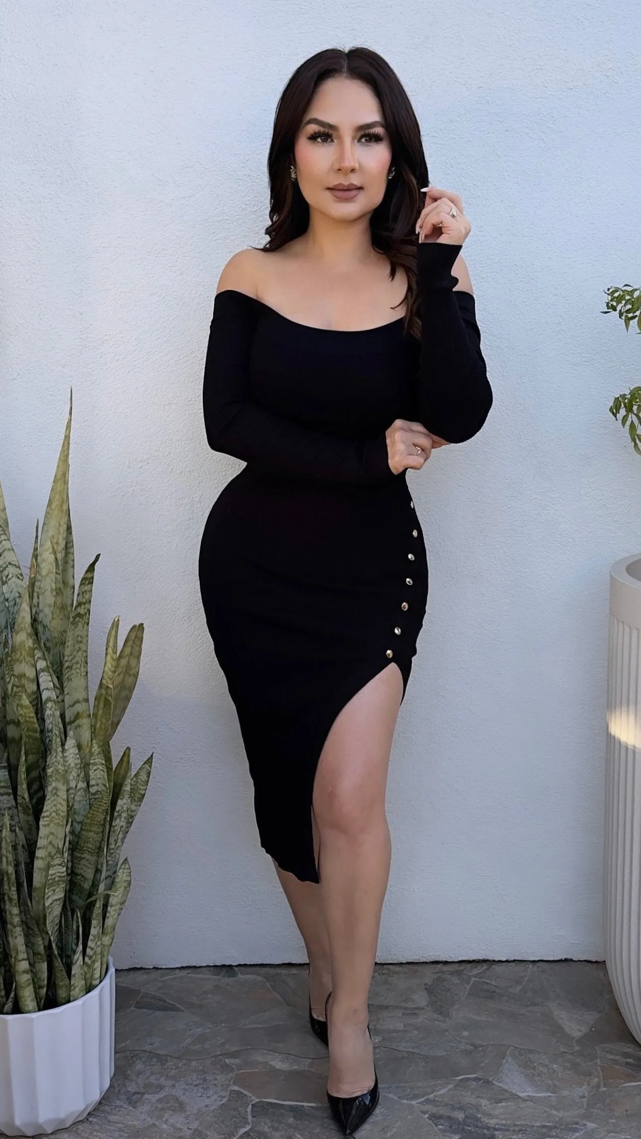 HALO BLACK DRESS