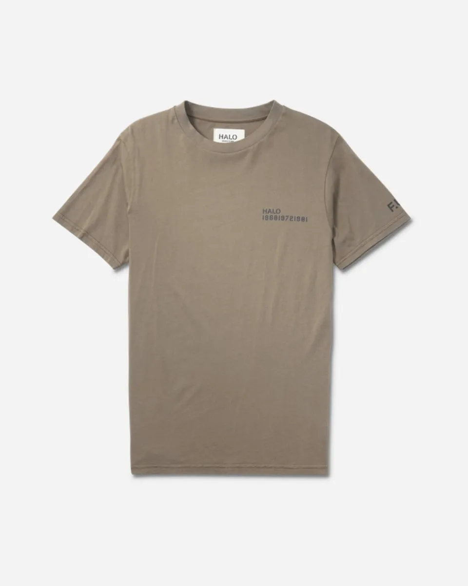 Halo Cotton Tee - Morel