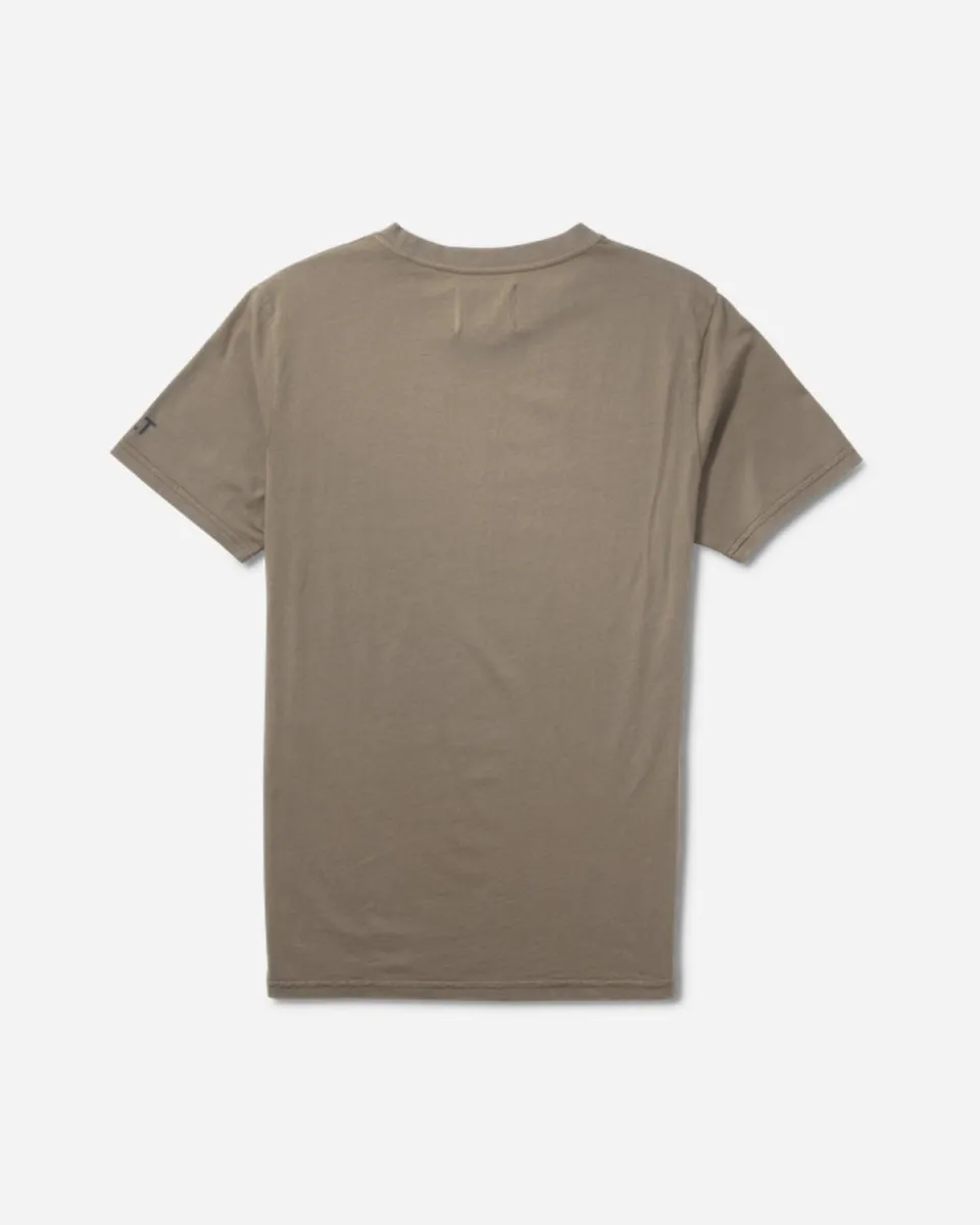 Halo Cotton Tee - Morel