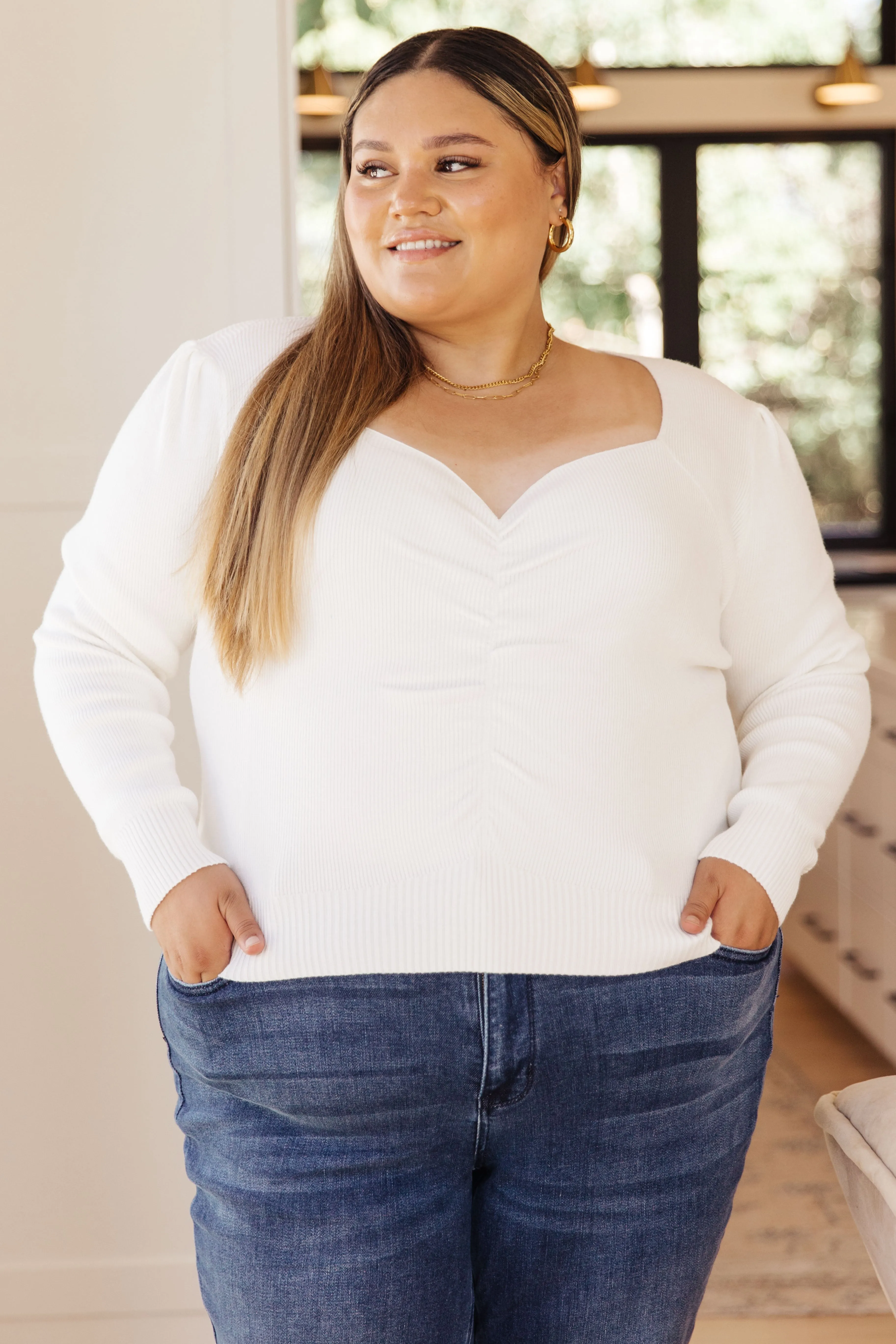 Hazel Blues® |  Carefully Chosen Long Sleeve Top