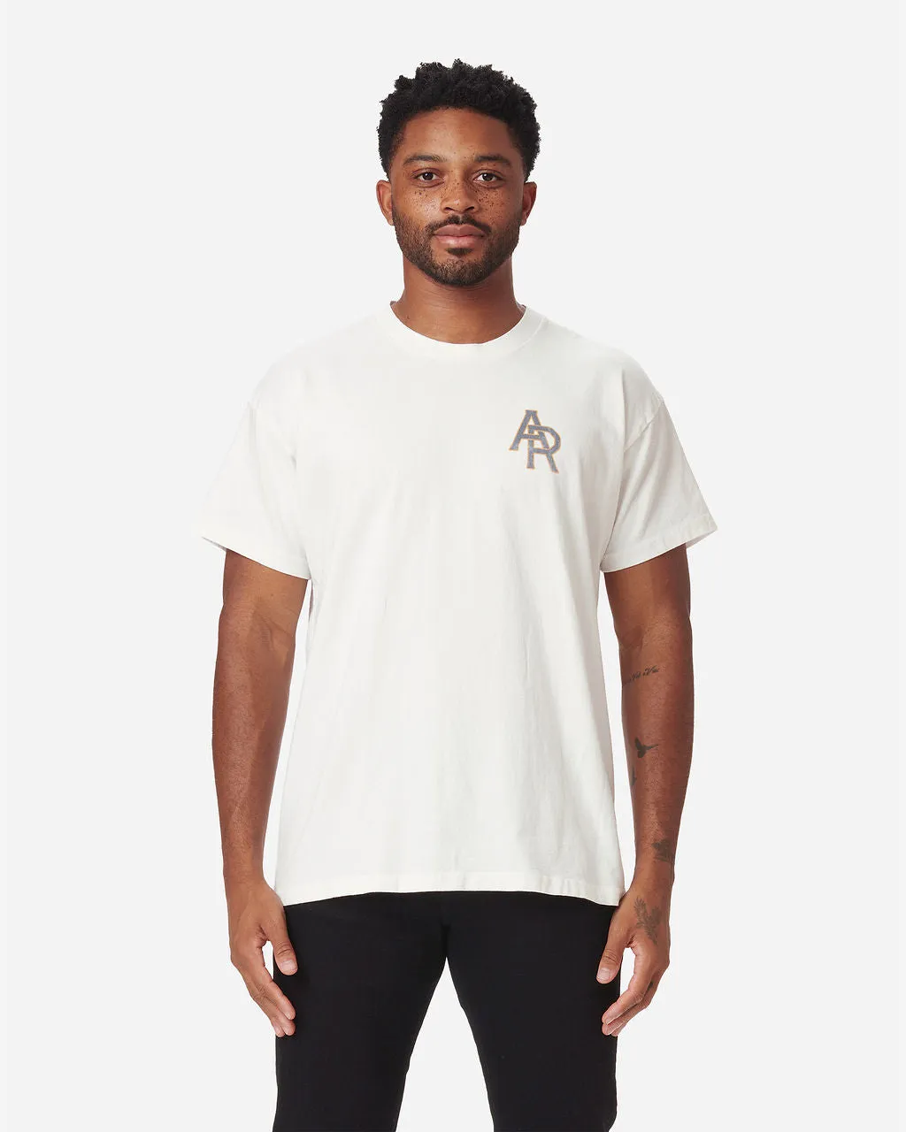 Heavy Tee - Crewneck SS - Record White