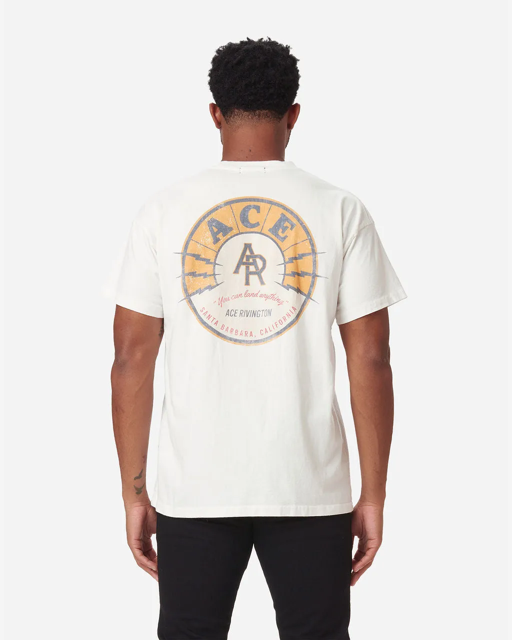 Heavy Tee - Crewneck SS - Record White