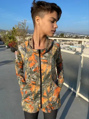 HOODIE MICROFIBER TREEHUGGER/CAMO