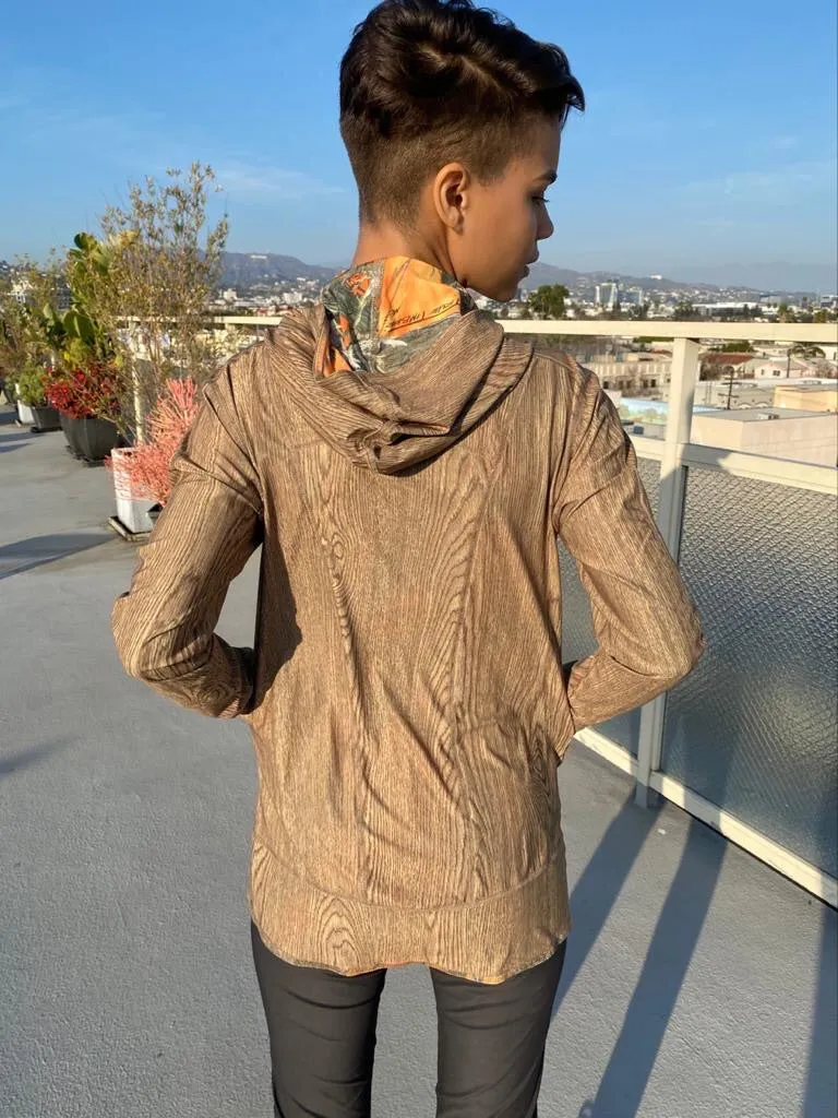 HOODIE MICROFIBER TREEHUGGER/CAMO