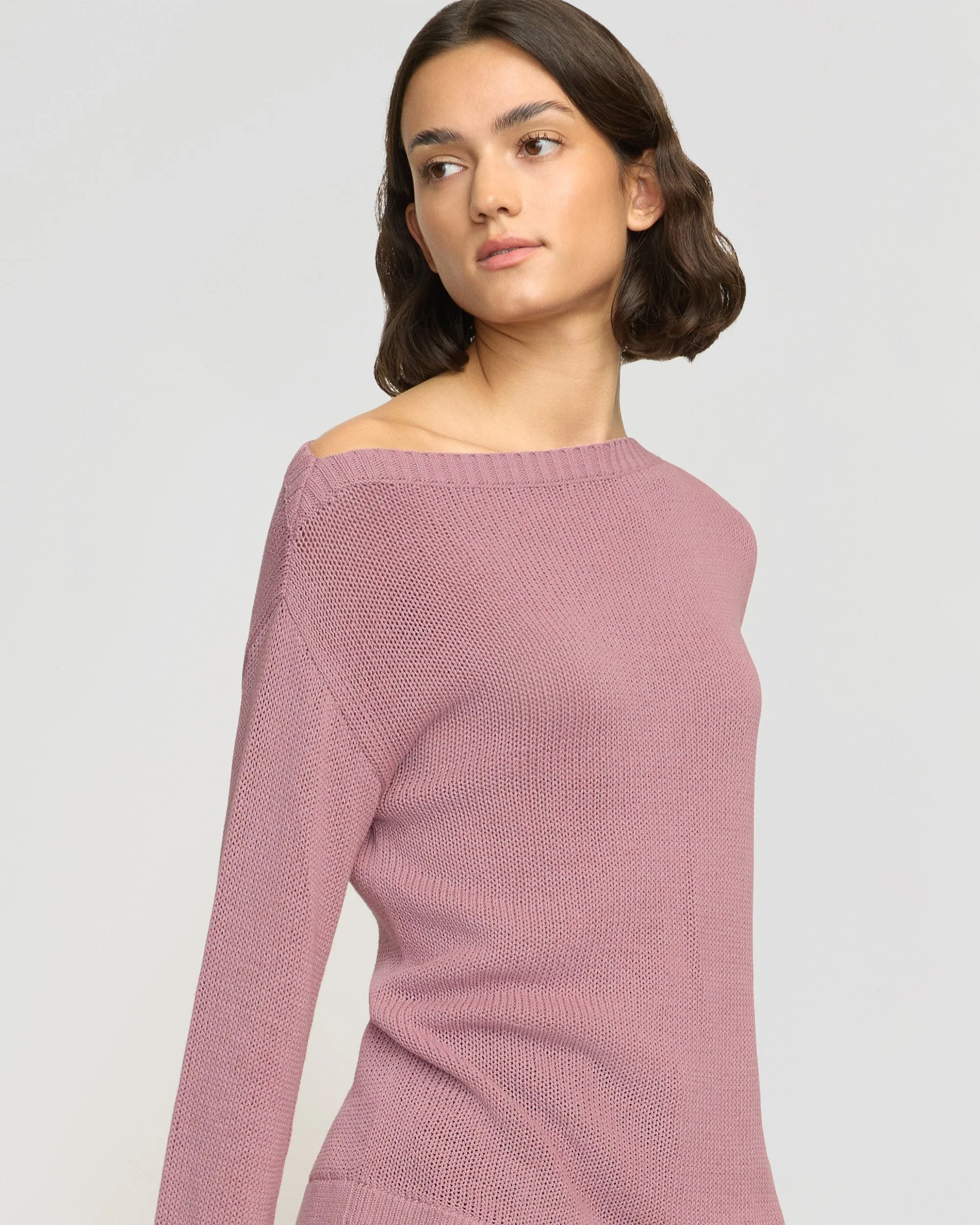 Issa Lightweight Off-Shoulder Sweater
