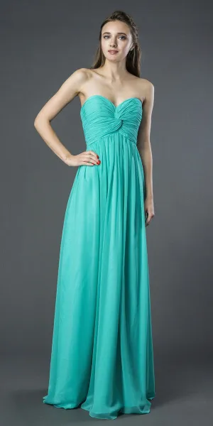 J&J Fashion 1481 Sweetheart Neckline Long Formal Dress
