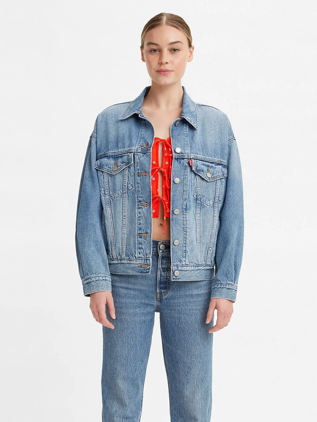 Levi's 90s Ladies Trucker Jacket Soft as Butter Mid