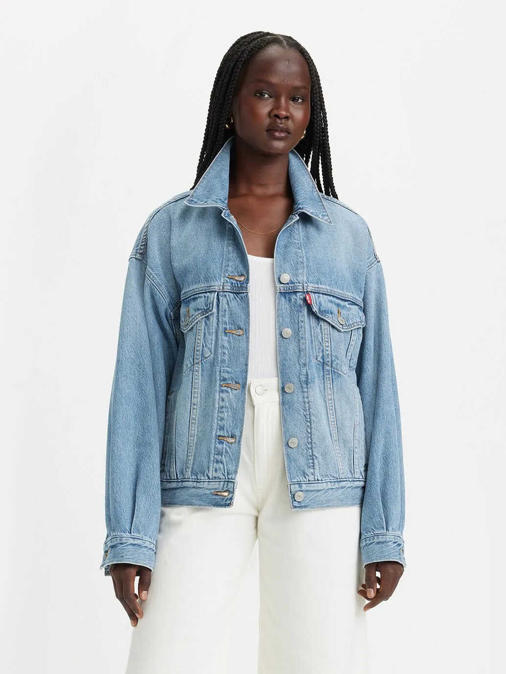 Levi's 90s Ladies Trucker Jacket Soft as Butter Mid