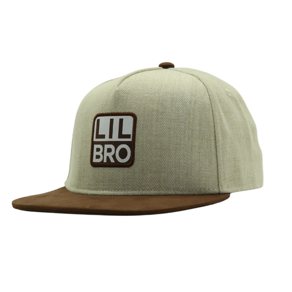 Lil Bro Tan Kids Trucker Hat