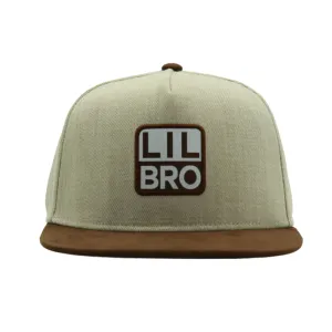 Lil Bro Tan Kids Trucker Hat