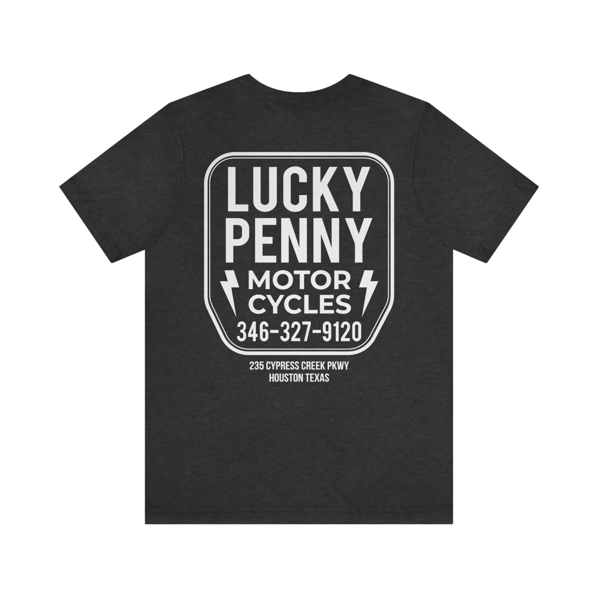 Lucky Penny Cycles Houston Shield T-Shirt