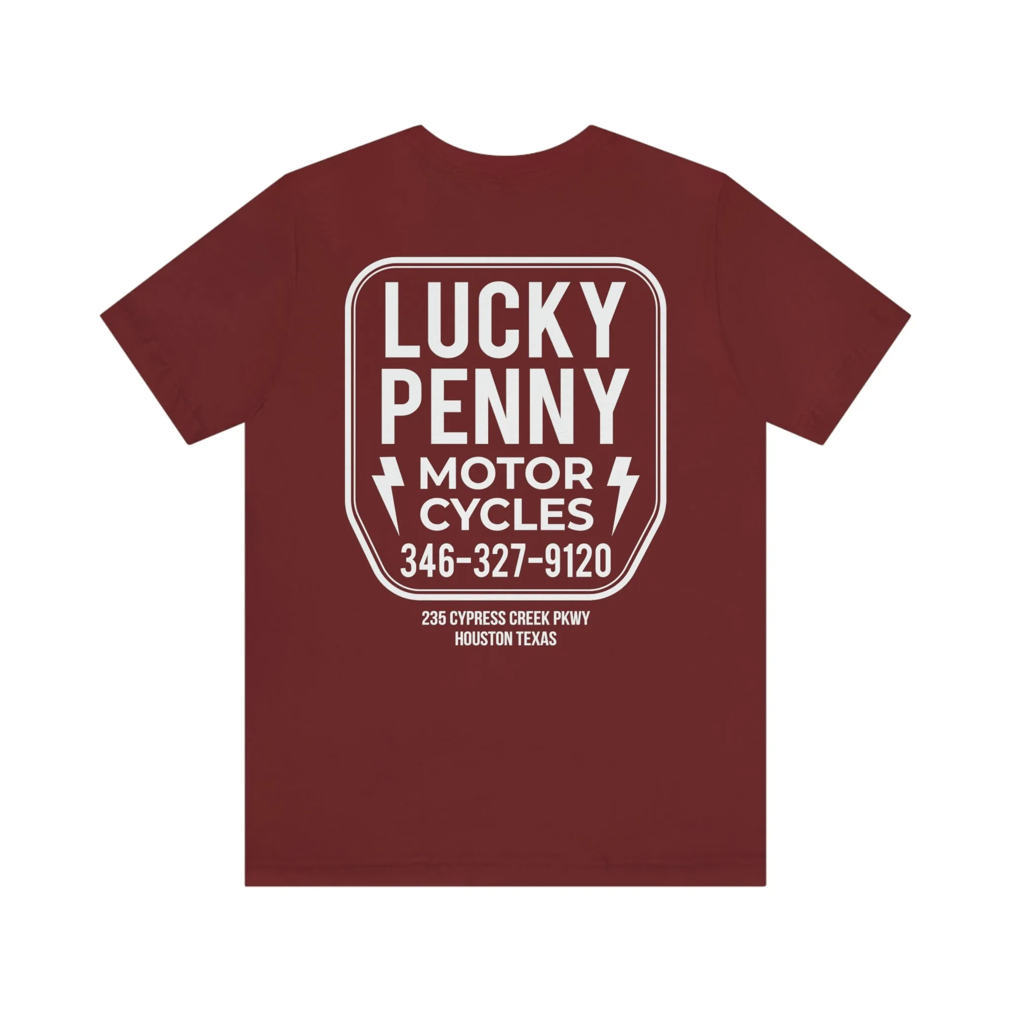 Lucky Penny Cycles Houston Shield T-Shirt