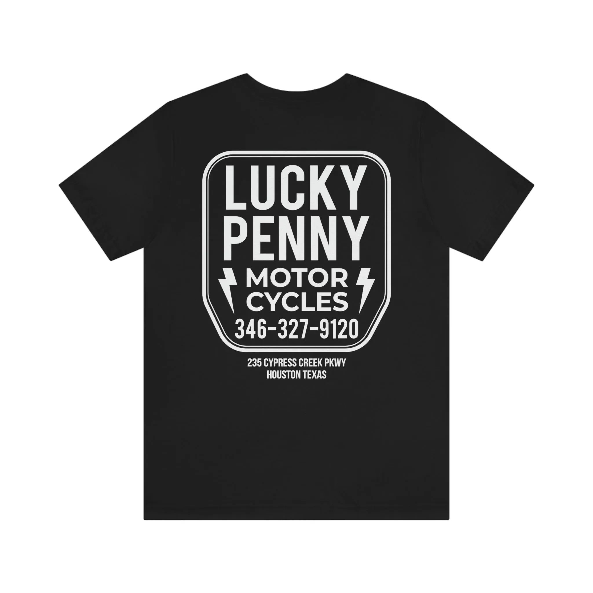 Lucky Penny Cycles Houston Shield T-Shirt
