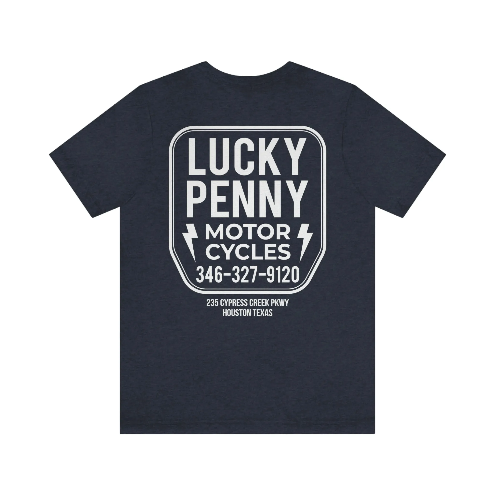 Lucky Penny Cycles Houston Shield T-Shirt