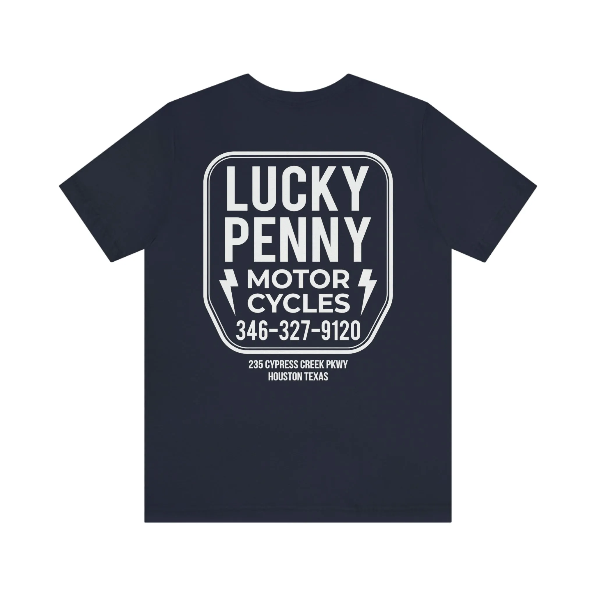 Lucky Penny Cycles Houston Shield T-Shirt