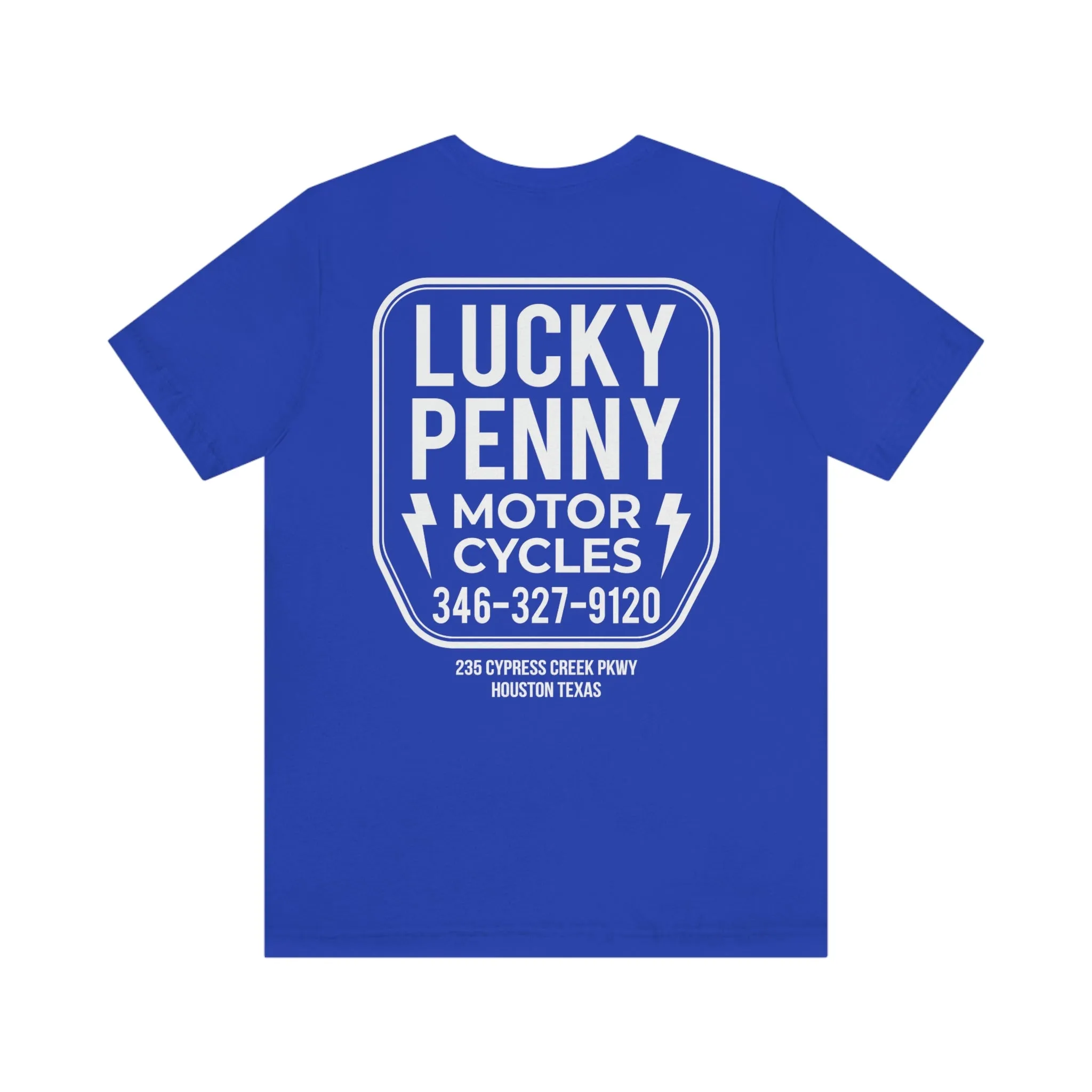 Lucky Penny Cycles Houston Shield T-Shirt