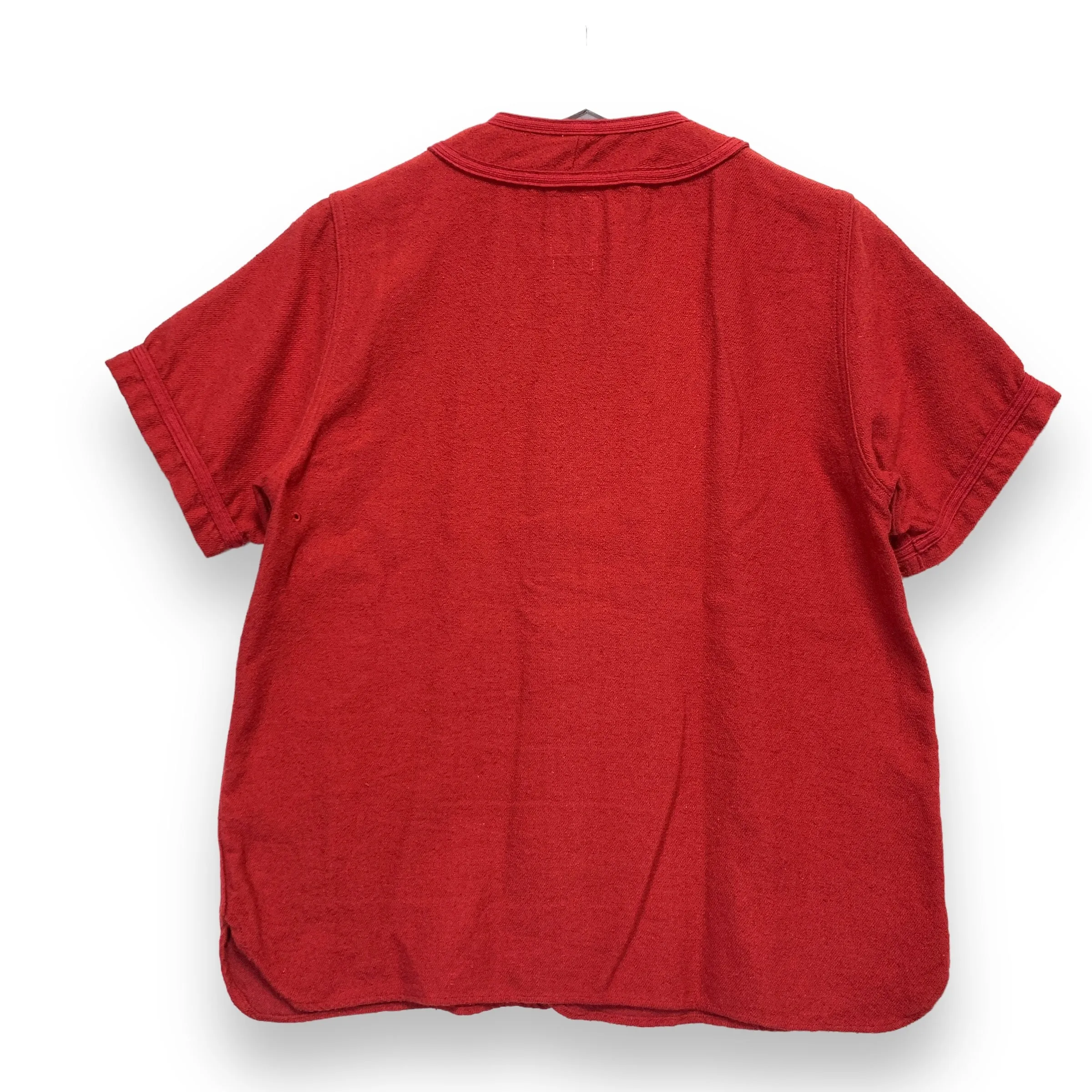 [M] Visvim 15SS Dugout Baseball Shirt Silk/Linen