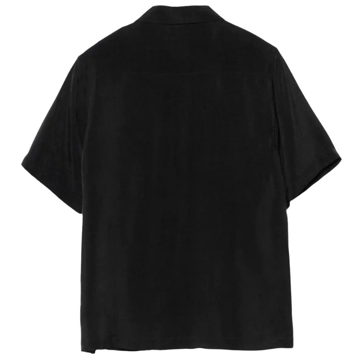 Maharishi Dual Panthers Camp Collar Shirt Black
