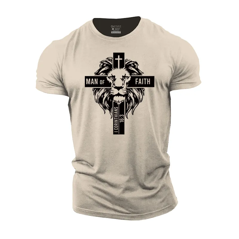 Man of Faith Cotton T-Shirt