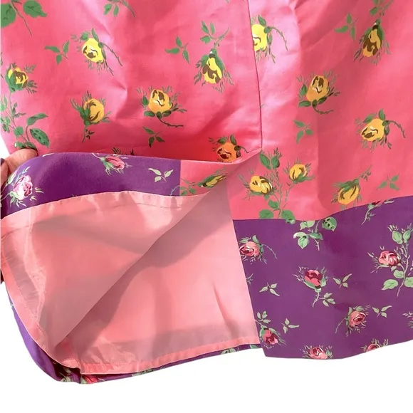 Manoush Skirt Women's Floral Print Pencil Straight Silk Blend Anthropologie 6