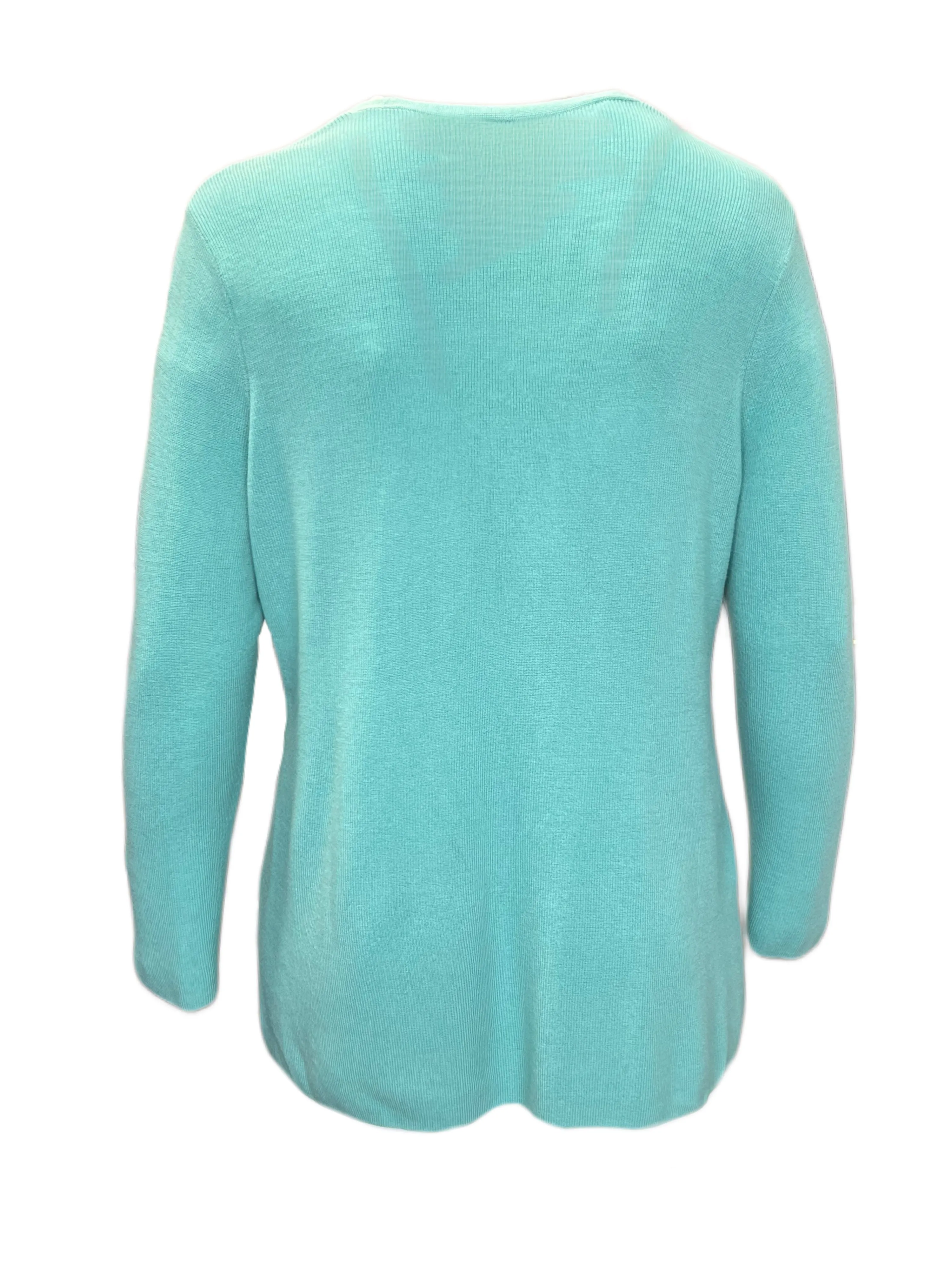 Marina Rinaldi Women's Blue Adibire Pullover Sweater NWT