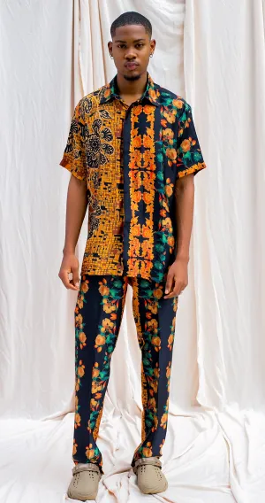 Mashia 2 piece silk Outfit