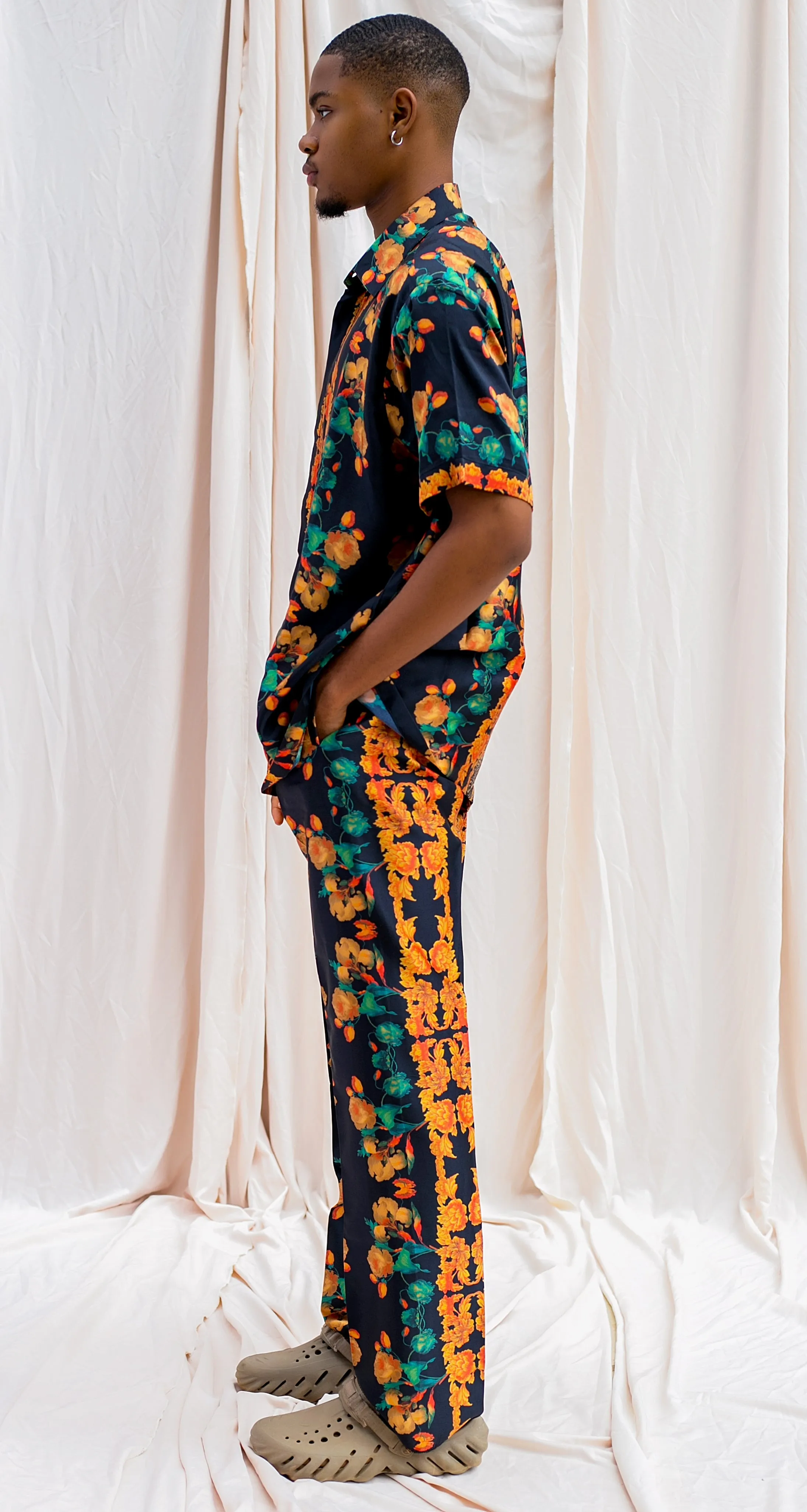 Mashia 2 piece silk Outfit
