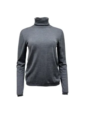 Max Mara Women's Grey Saluto Knitted Sweater NWT