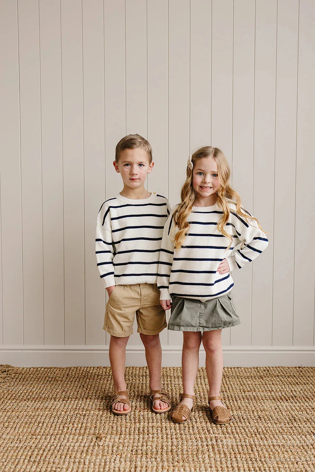 Mebie Baby Stripe Knit Sweater