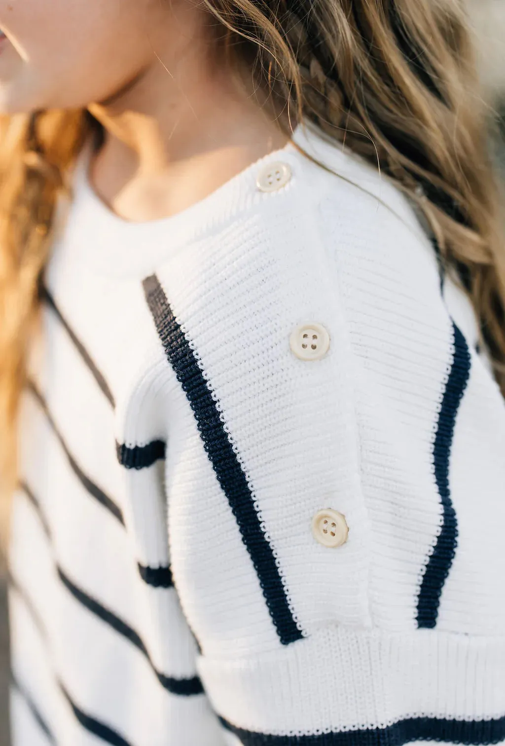 Mebie Baby Stripe Knit Sweater