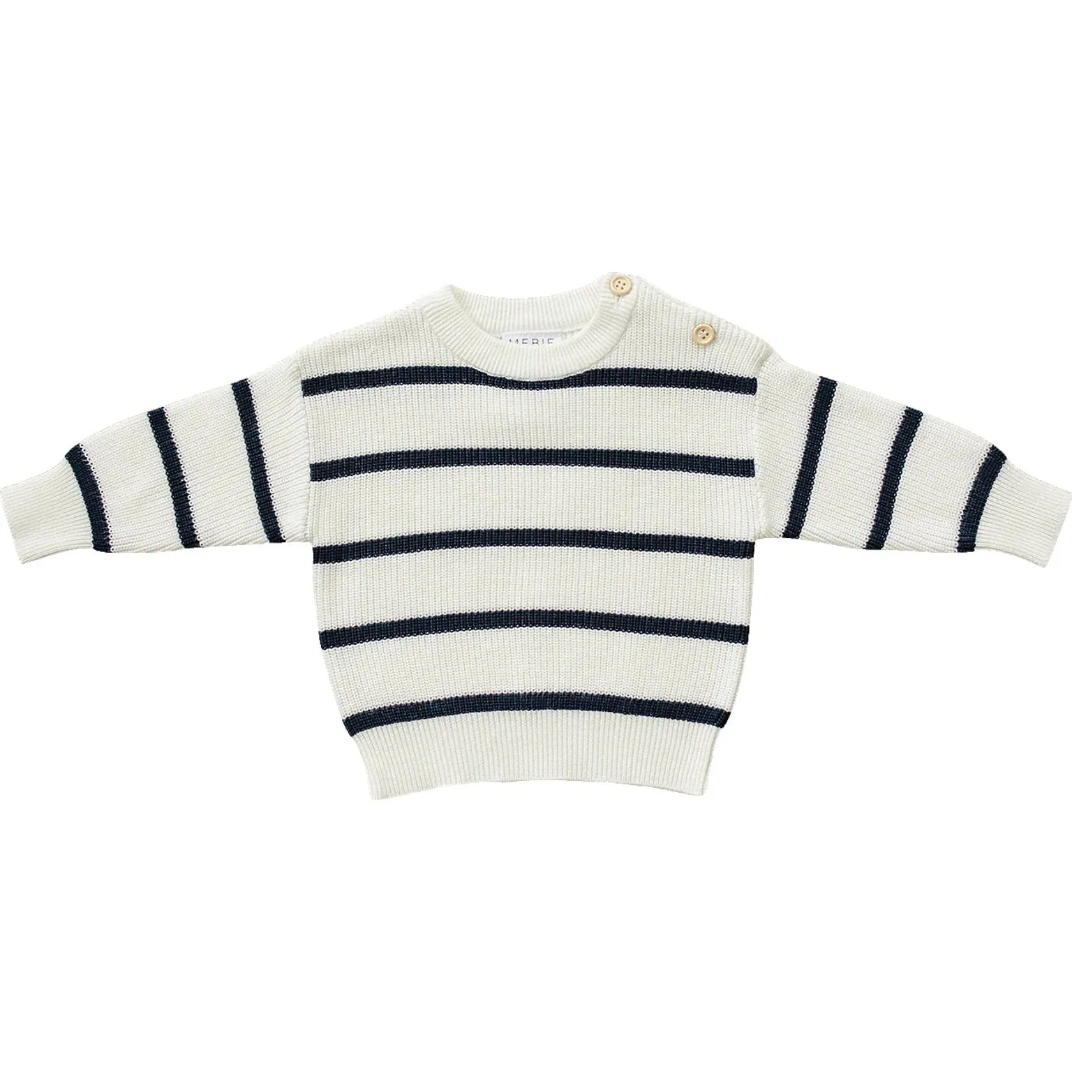 Mebie Baby Stripe Knit Sweater