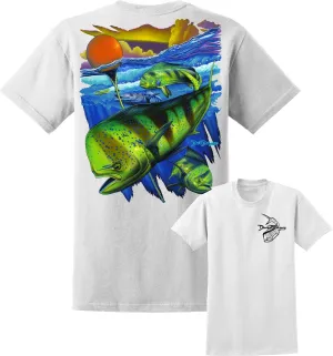 Men's Mahi Pot-Life Short Sleeve Cotton T-Shirt
