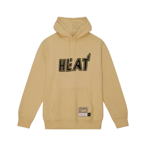 Mitchell and Ness Miami HEAT Khaki Hoodie