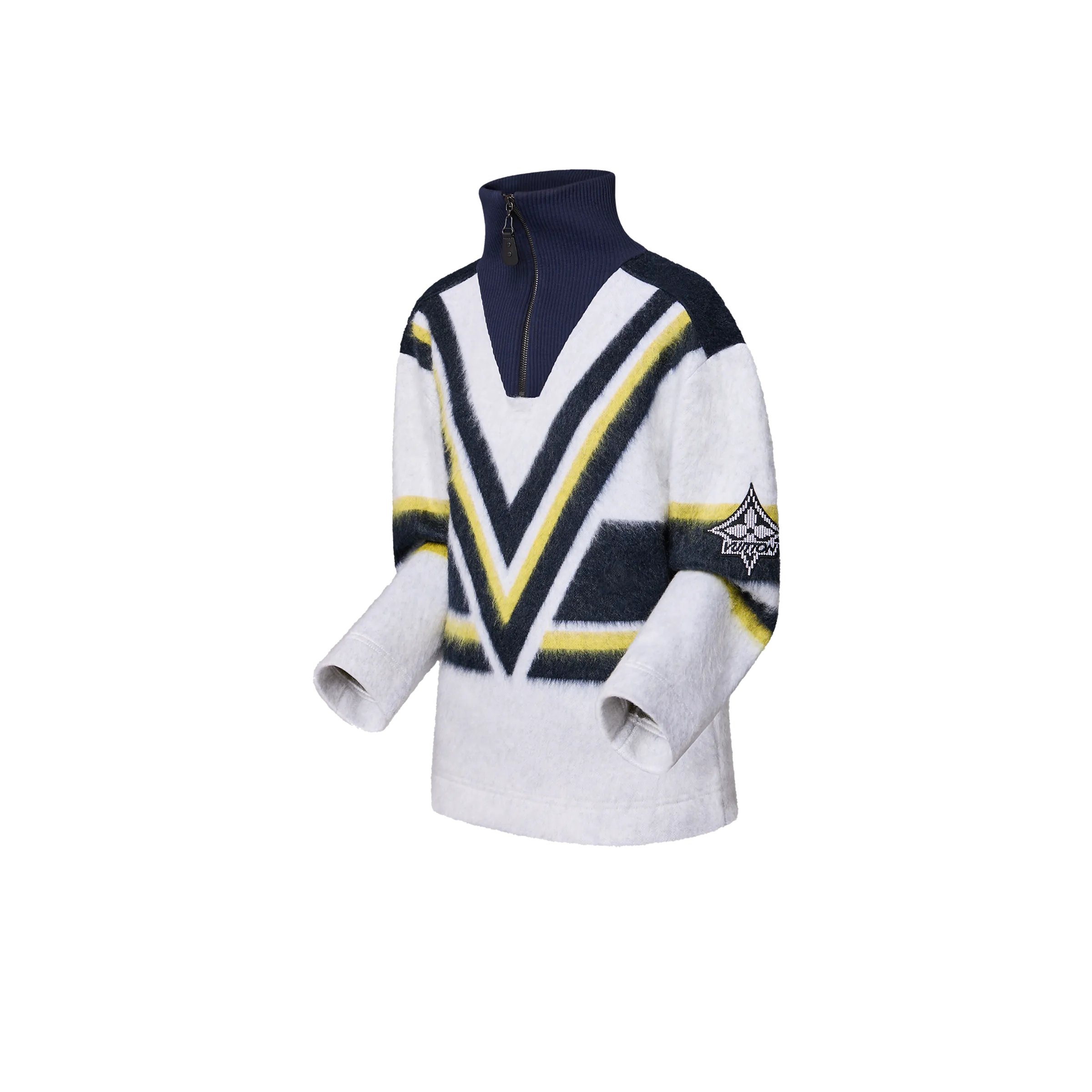 Mohair Hockey Stripes Jumper