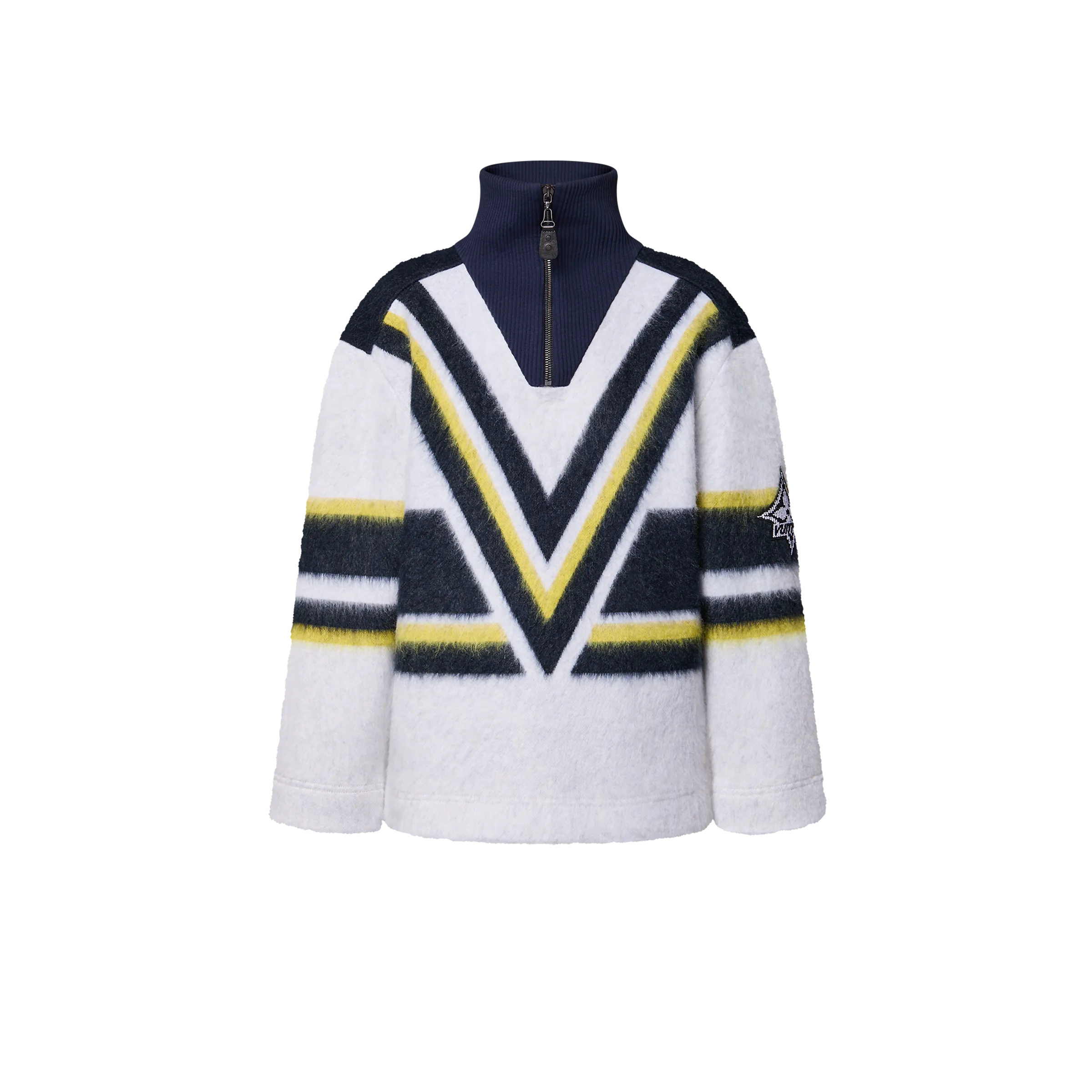 Mohair Hockey Stripes Jumper