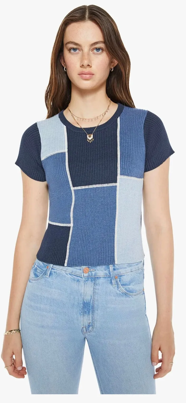 MOTHER-The Block Rib Tee Patching Things Up