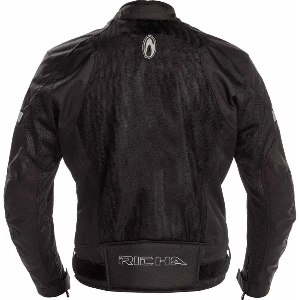 Moto Jacket Richa Cool Summer Jacket, Black