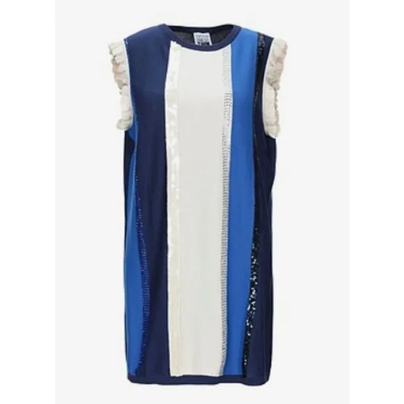 My Twin Twinset sleeveless sweaters blue L