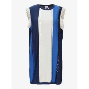 My Twin Twinset sleeveless sweaters blue L